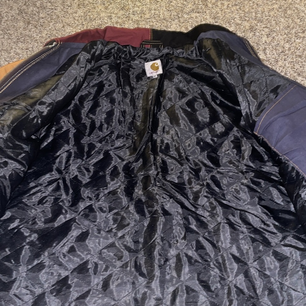 Carhartt WIP Patchwork Duck Detroit Style Jacket - Picture 2 of 6